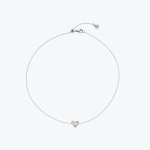 Moderna ogrlica sa priveskom u obliku srca S-L